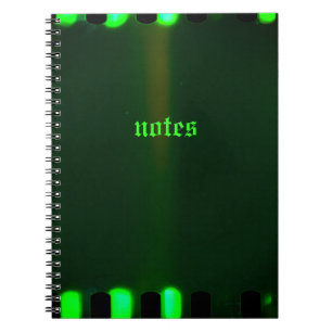Gothic Harlequin Green Notebook