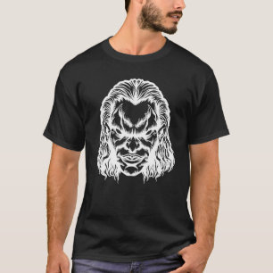 Gothic Head Angry Joker Goth Occult T-Shirt