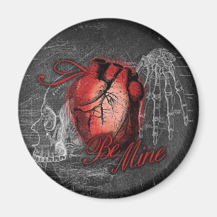 Gothic Heart Be Mine Magnet