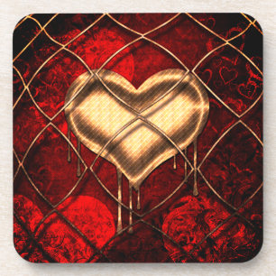 Gothic Heart Custom Coaster