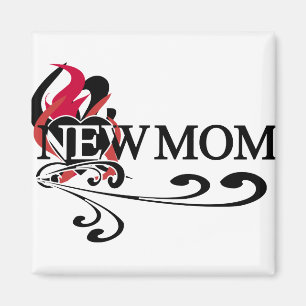 Gothic Heart New Mum Tshirts and Gifts Magnet