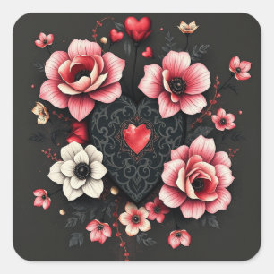 Gothic Heart Stickers