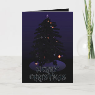 Gothic Holidays - Merry Christmas Holiday Card