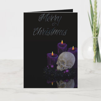 Gothic Holidays - Merry Christmas Holiday Card
