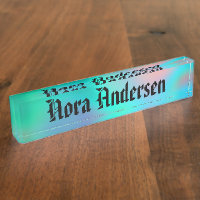 Gothic holographic grunge distressed