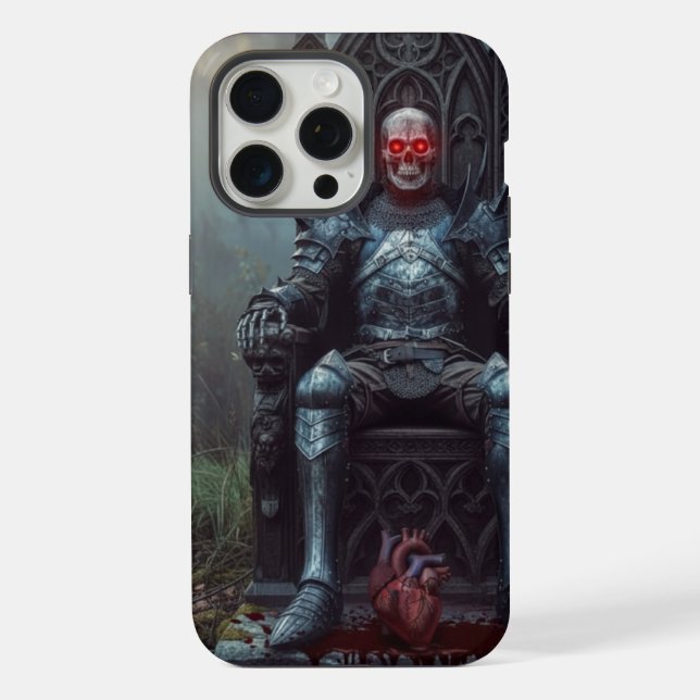 Gothic Horror iPhone 15 Pro Max Case (Back)