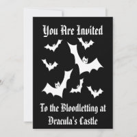 Gothic Horror Vampire Bats