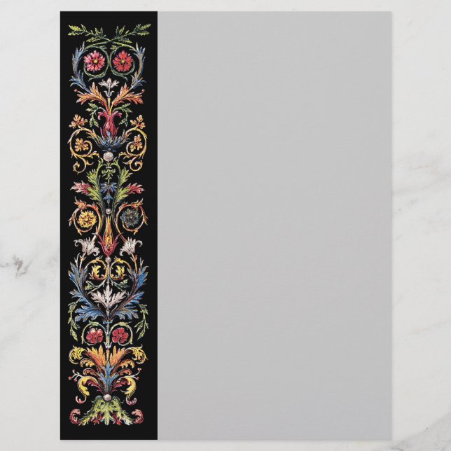 Gothic Illuminated Art Blank Flyer (Front)