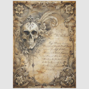 Gothic Junk Journal Series Design 9 Tissue Paper