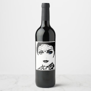 Gothic Lady Wine Label