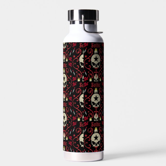 Gothic Lamp And Accessories Water Bottle (Left)