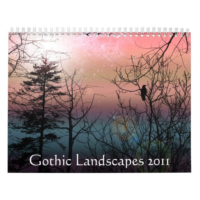 Gothic Landscapes 2011 Calendar (Cover)