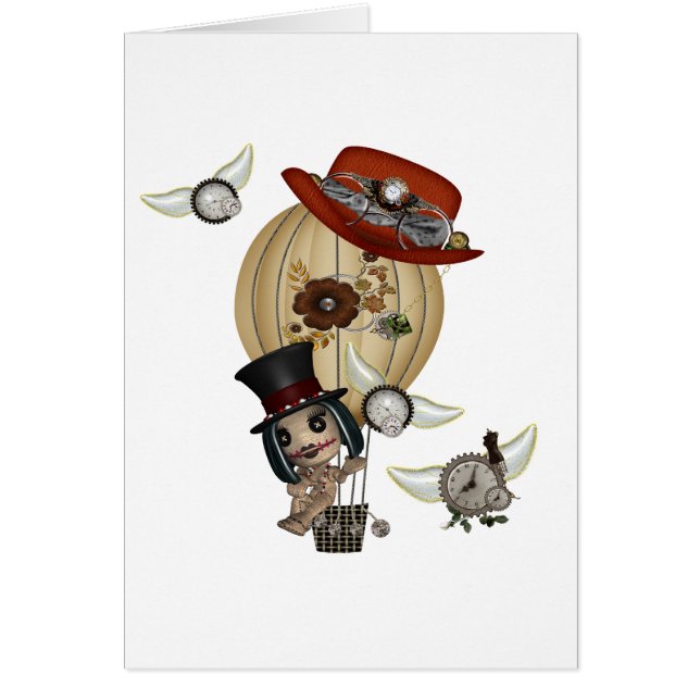 gothic laveau hot air balloon steampunk art (Front)