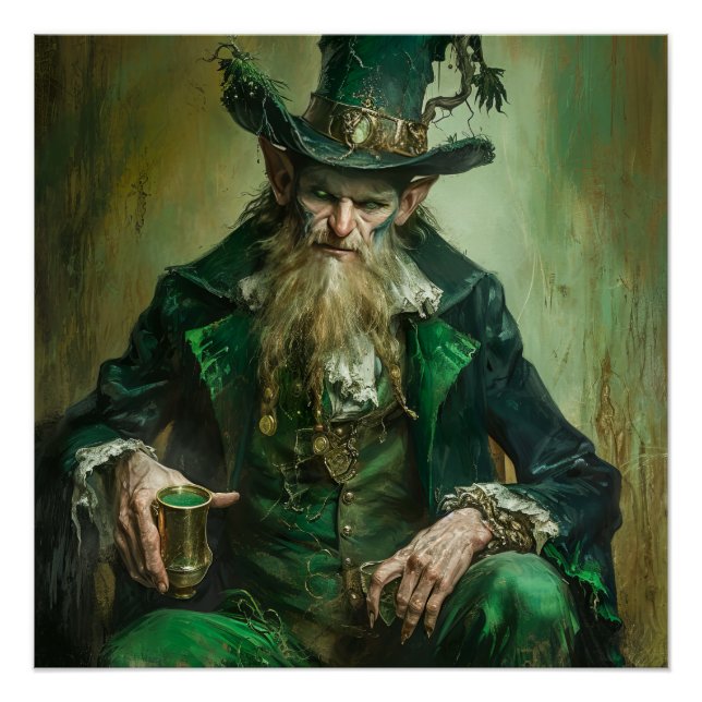 Gothic Leprechaun Poster (Front)