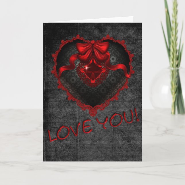 Gothic Love Card (Front)