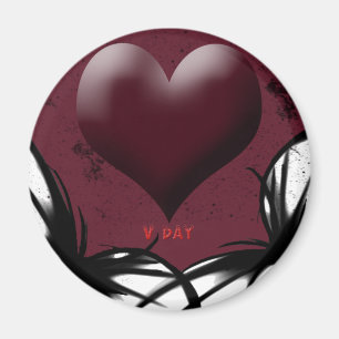 Gothic Love Magnet in 3 Sizes