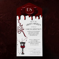 Gothic Luxe | Fun Gory Blood Red Sweet Sixteen