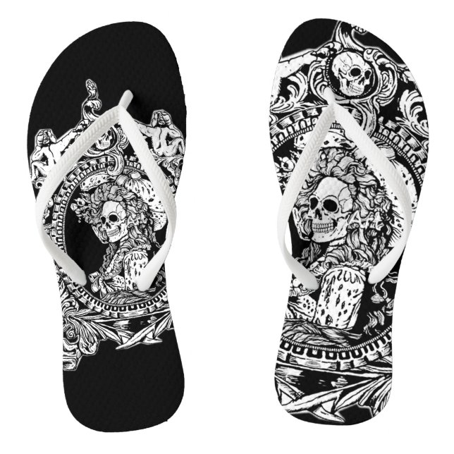 Gothic Maiden Thongs (Footbed)