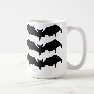 Gothic Melting Vampire Bats Coffee Mug