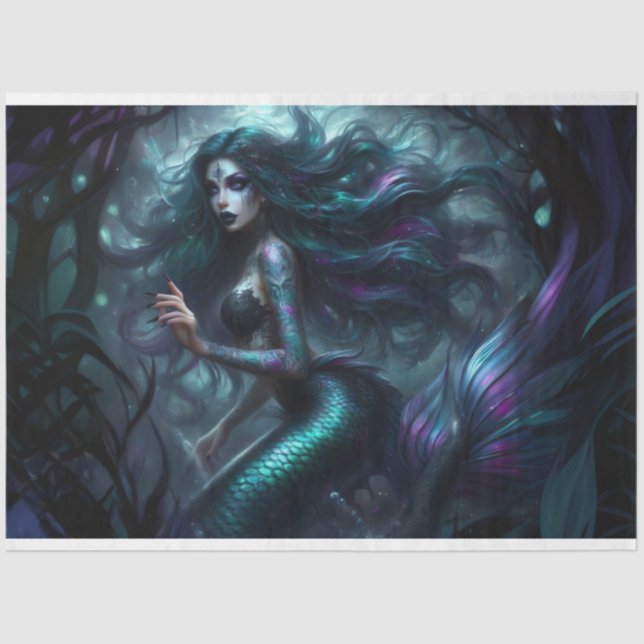 Gothic Memaid Tissue Paper (Front)