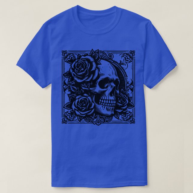 gothic metal skull T-Shirt (Design Front)