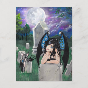 "Gothic Midnight" postcard