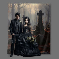 Gothic Moody Dark Graveyard