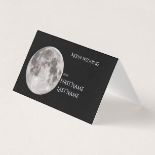 Gothic Moon Wedding party table number