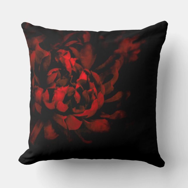 Gothic Mum Throw Pillows (Front)