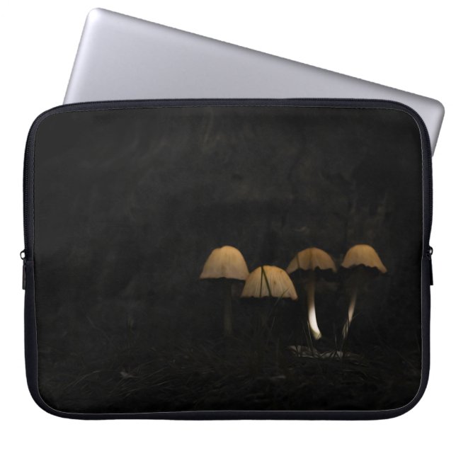 Gothic mushroom laptop case (Front)