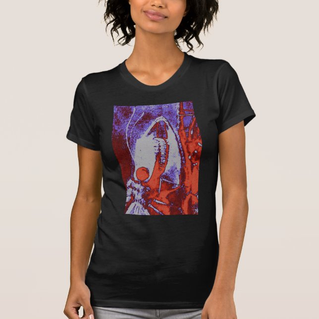 Gothic Mutant Moth Ladies T-Shirt (Front)