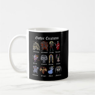 Gothic Mythical Creatures Coffee Mug