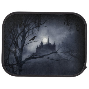 Gothic Night Fantasy Rear Car Mat