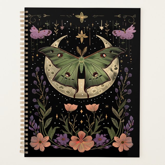  Gothic night sky illustration Planner (Front)