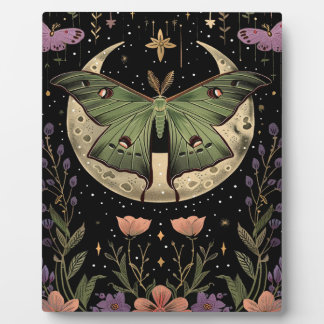 Gothic night sky illustration Plaque