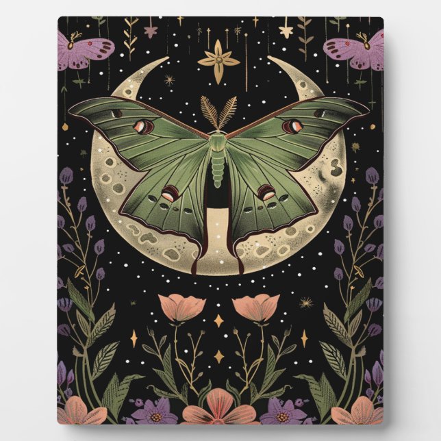  Gothic night sky illustration Plaque (Front)