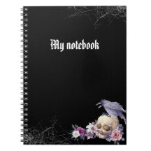 Gothic Notebook – Dark Aesthetic Journal 