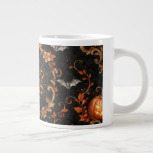 Gothic Orange Pumpkin Speciality Jumbo Mug