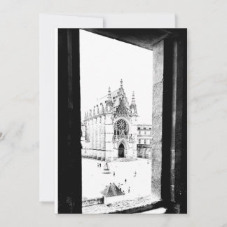 Gothic Paris. Sainte-Chapelle de Vincennes. France Thank You Card