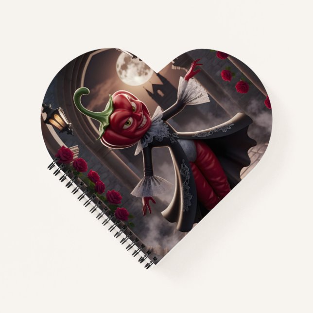 Gothic Pepper Notebook (Front)