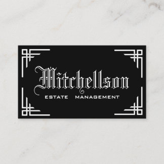 Gothic Pizzazz Business Card