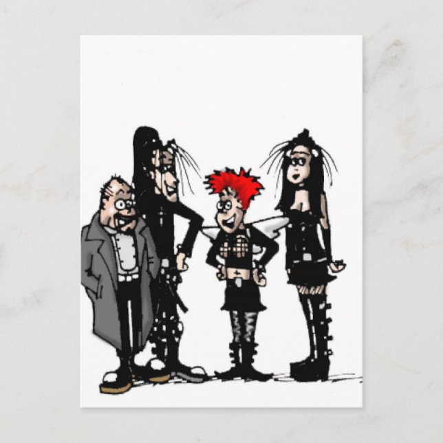 Gothic Postcard (Front)