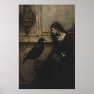 Gothic Princess, Artful Raven Art, Dark Romance Poster