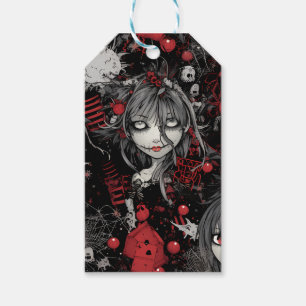 Gothic Punk Alternative Christmas Fairy Gift Tags