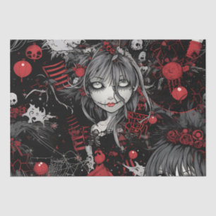 Gothic Punk Alternative Christmas Fairy Tissue Paper