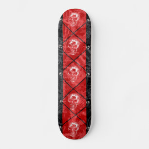 Gothic Punk Skulls Skateboard Deck