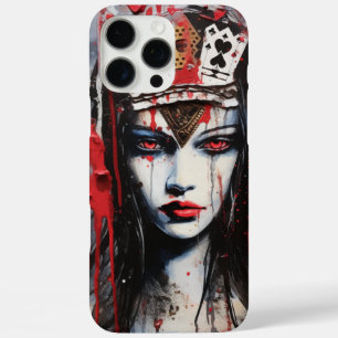 Gothic Queen of Hearts - by Alice in Wonderland iPhone 16 Pro Max Case