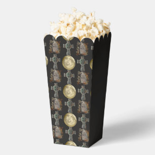 Gothic R.I.P. Headstone Celtic Cross Full Moon Art Favour Box