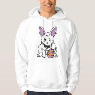 Gothic Rabbit Gothic Bunny Gothic Easter Emo Goth Hoodie