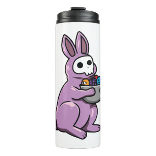 Gothic Rabbit Gothic Bunny Gothic Easter Emo Goth Thermal Tumbler
